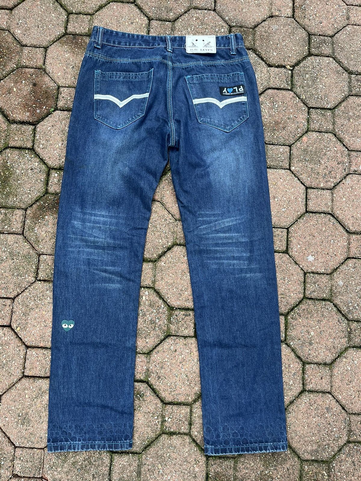 Comme des Garcons × Levi's × Speedo CDG Levi Opening Ceremony Rare Jeans 🔥🔥🔥 Size US 32 / EU 48 - 9 Thumbnail