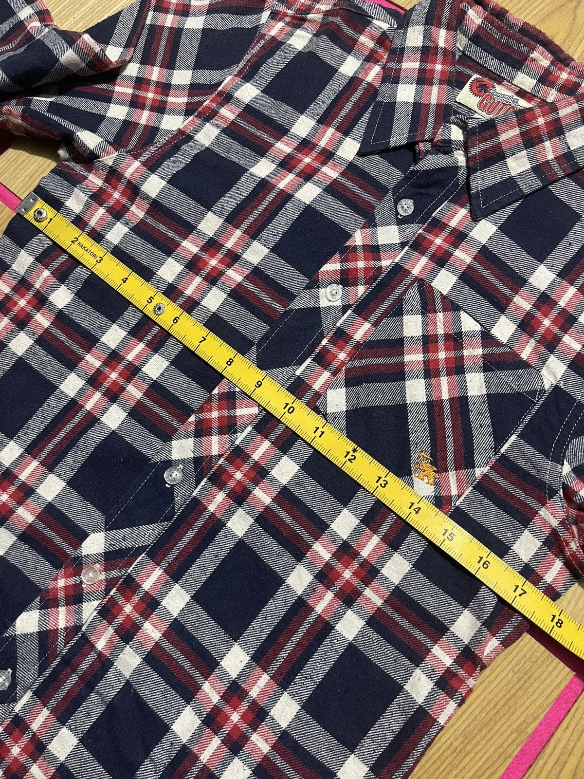 If Six Was Nine Y2K GOTCHA long sleeve checkered shirt Size US M / EU 48-50 / 2 - 12 Thumbnail