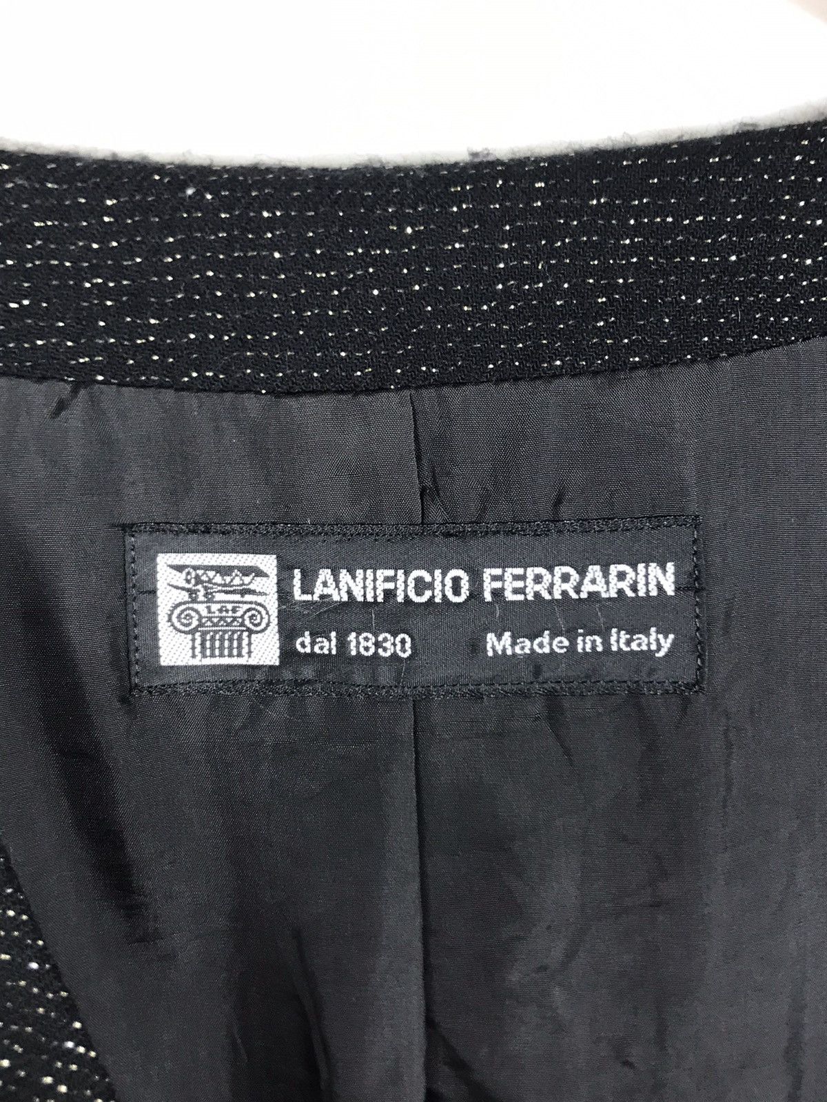 Vintage 🔥Nice Design Lanificio Ferrarin Italy Cropped Coat Jacket Size S / US 4 / IT 40 - 8 Thumbnail