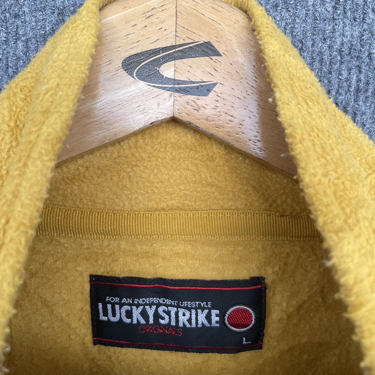 Vintage 1990s Lucky Strike Racing Team Quarter Zipper Fleece Jacket Size US XL / EU 56 / 4 - 5 Thumbnail