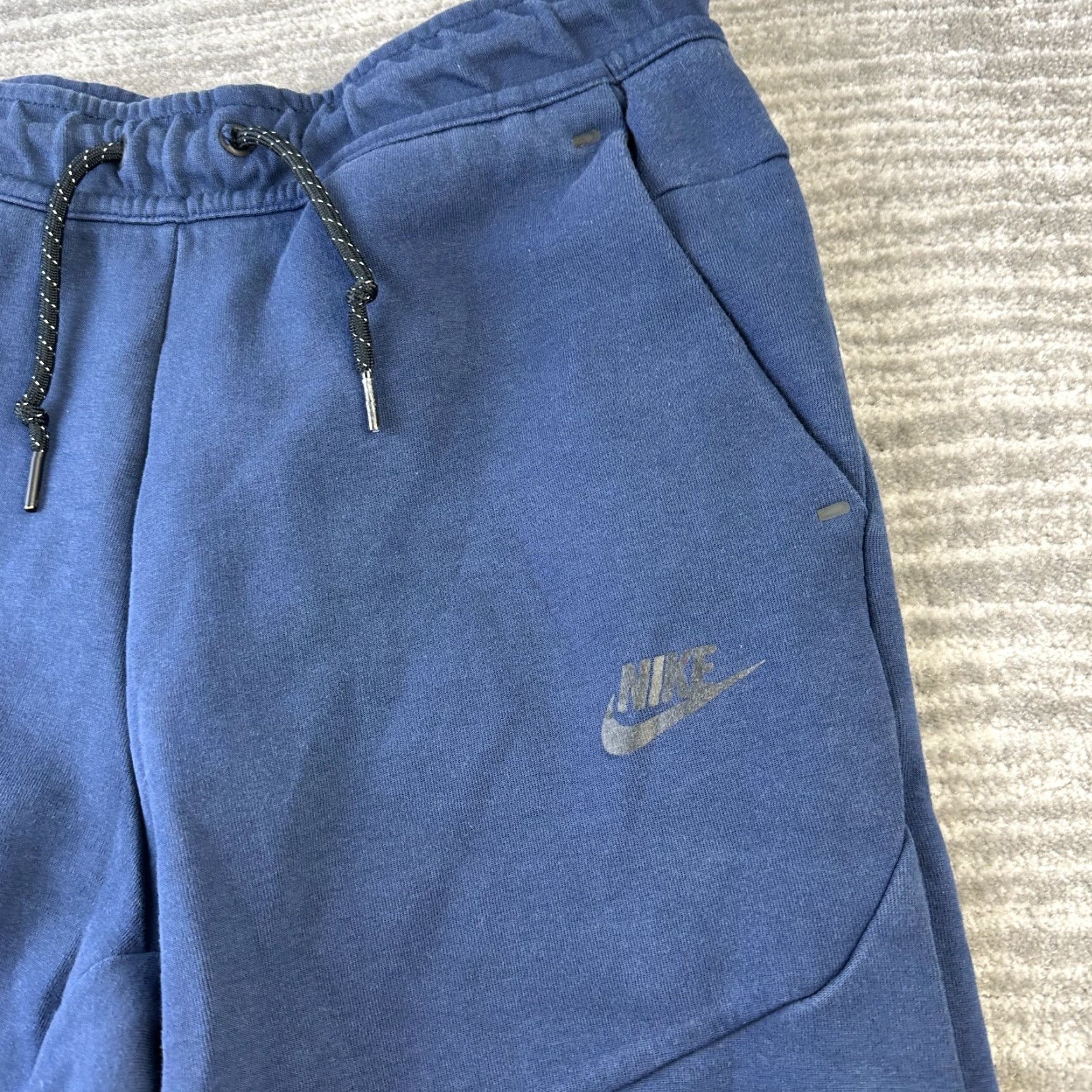 Nike Nike Tech Fleece Pants Mens Small Blue Jogger Slim Inseam 25 in Tapered CU4495-410 Size US 28 / EU 44 - 4 Thumbnail