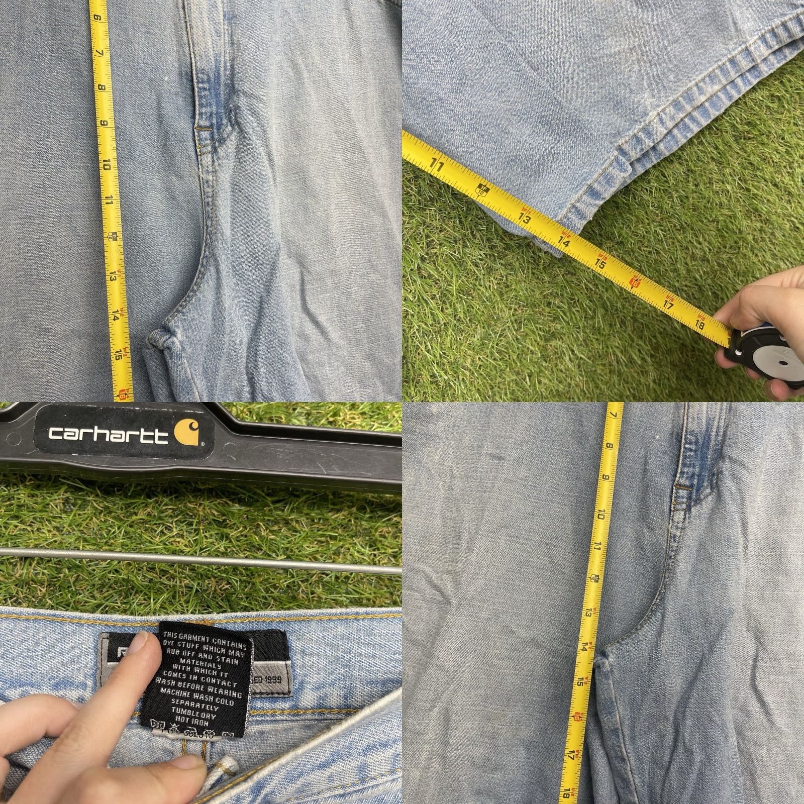 Rocawear Vintage Rocawear Jeans Shorts Mens 42 x14 Baggy Loose 90s Oversized Skater Y2K Baggy Rocawear Jeans Shorts Mens 42 x14 80s 90s Skater Y2K Baggy Size US 42 / EU 58 - 8 Thumbnail