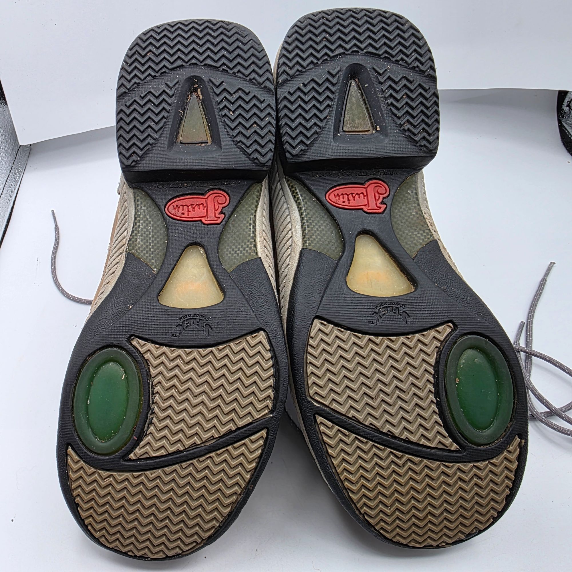 Justin Justin Womens Size 8.5 Gray Leather Upper Hiking Boots Outdo Size US 8.5 / IT 38.5 - 8 Thumbnail