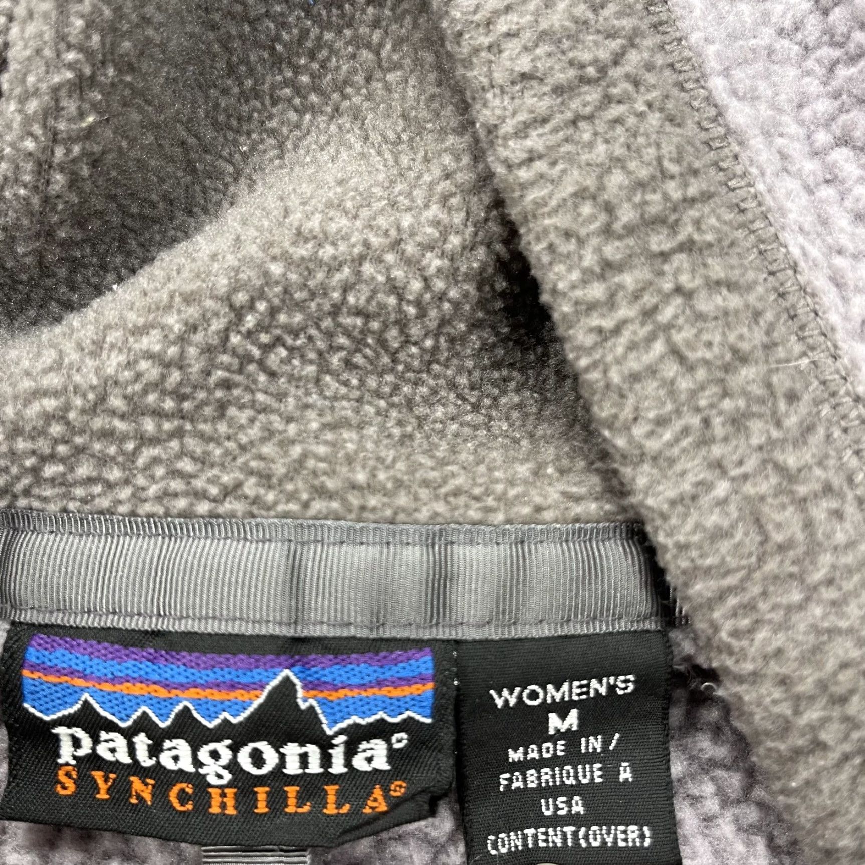 Patagonia VINTAGE Patagonia Jacket Womens Medium Purple Synchilla Arctic Hooded Zip USA Size M / US 6-8 / IT 42-44 - 4 Thumbnail