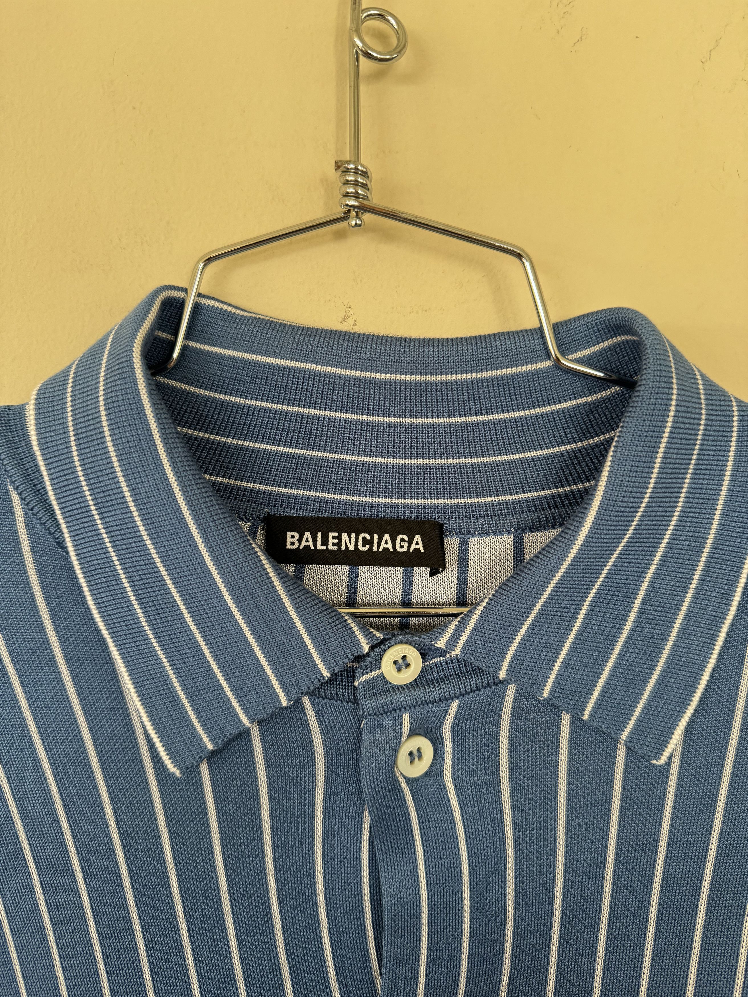 Balenciaga Balenciaga Logo Long Sleeve Size US XL / EU 56 / 4 - 5 Thumbnail