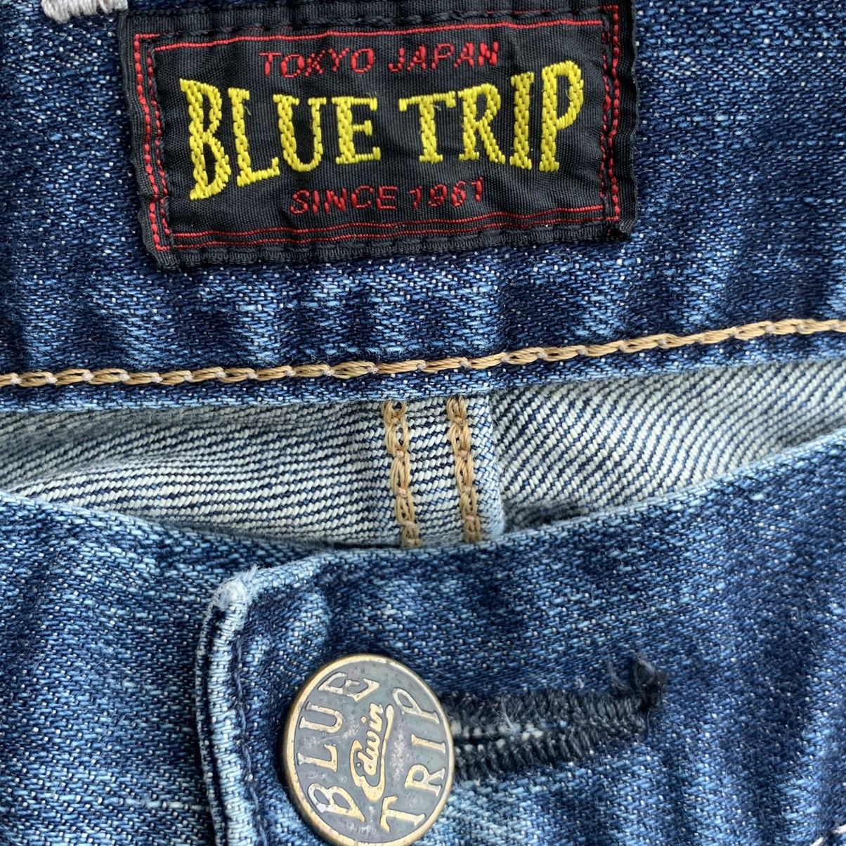 Edwin Vintage Edwin Tokyo Japan Blue Trip Denim Jeans W32 Size US 32 / EU 48 - 8 Thumbnail