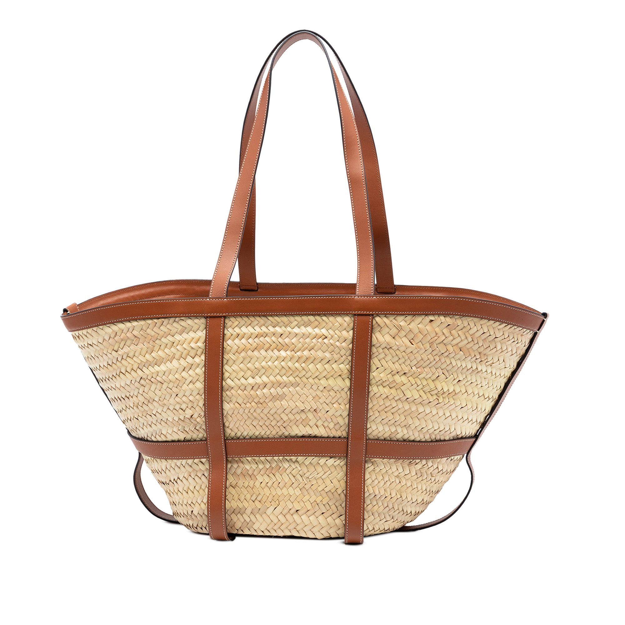 Celine Raffia Gridded Classic Panier Tote Size ONE SIZE - 1 Thumbnail