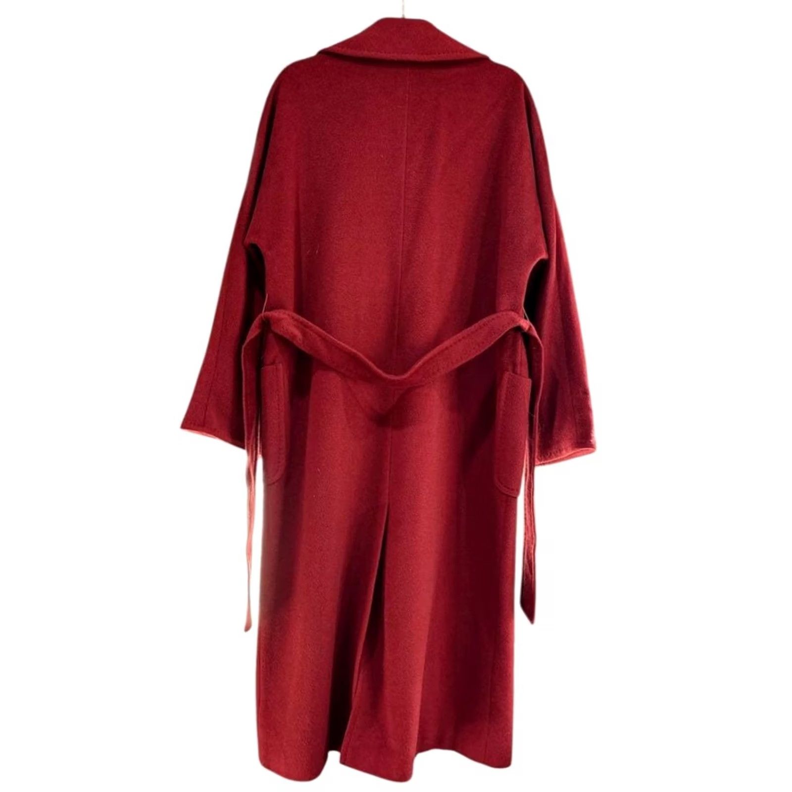 Max Mara Max Mara Manuela Red Belting Coat Blouson Women Size 42 Coat Menula Camel 100% Camel Genuine Vintage? Size M / US 6-8 / IT 42-44 - 4 Thumbnail