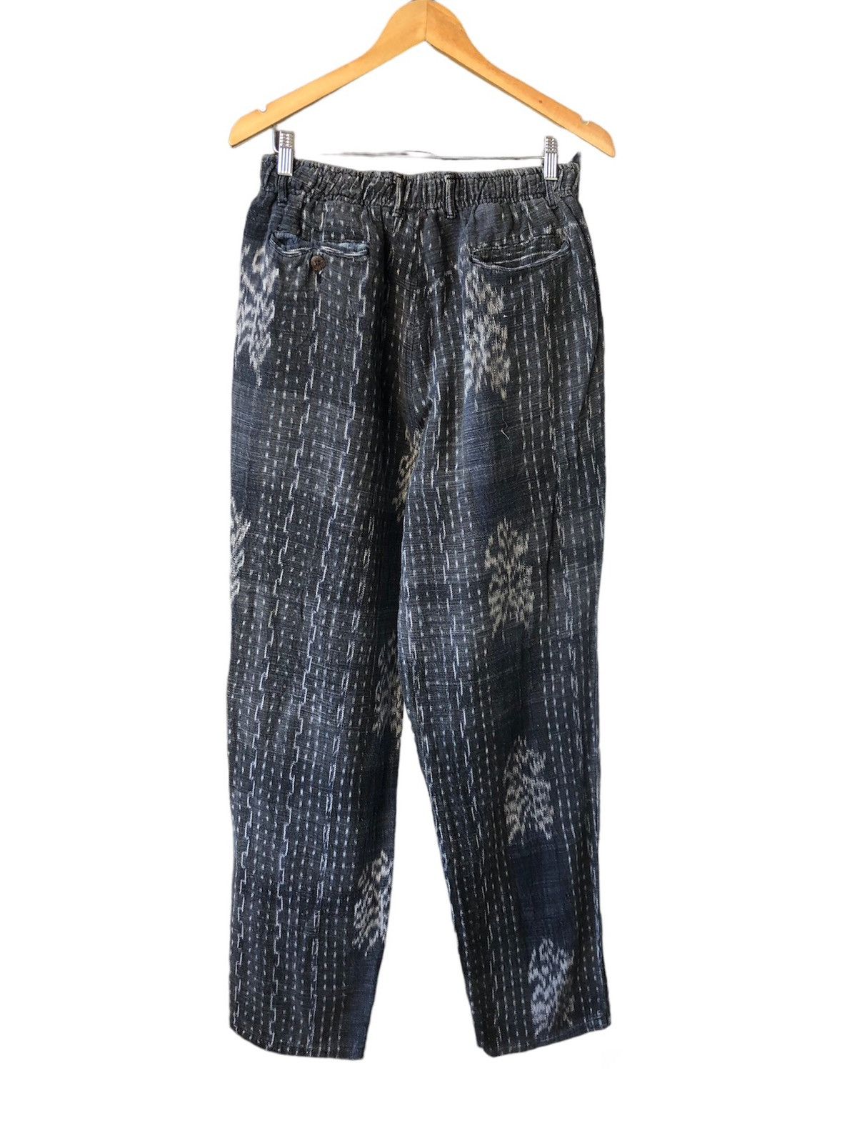 Vintage Vintage Milieu Au Pli Knit Gaudy Pants Like Kapital Size US 32 / EU 48 - 2 Thumbnail