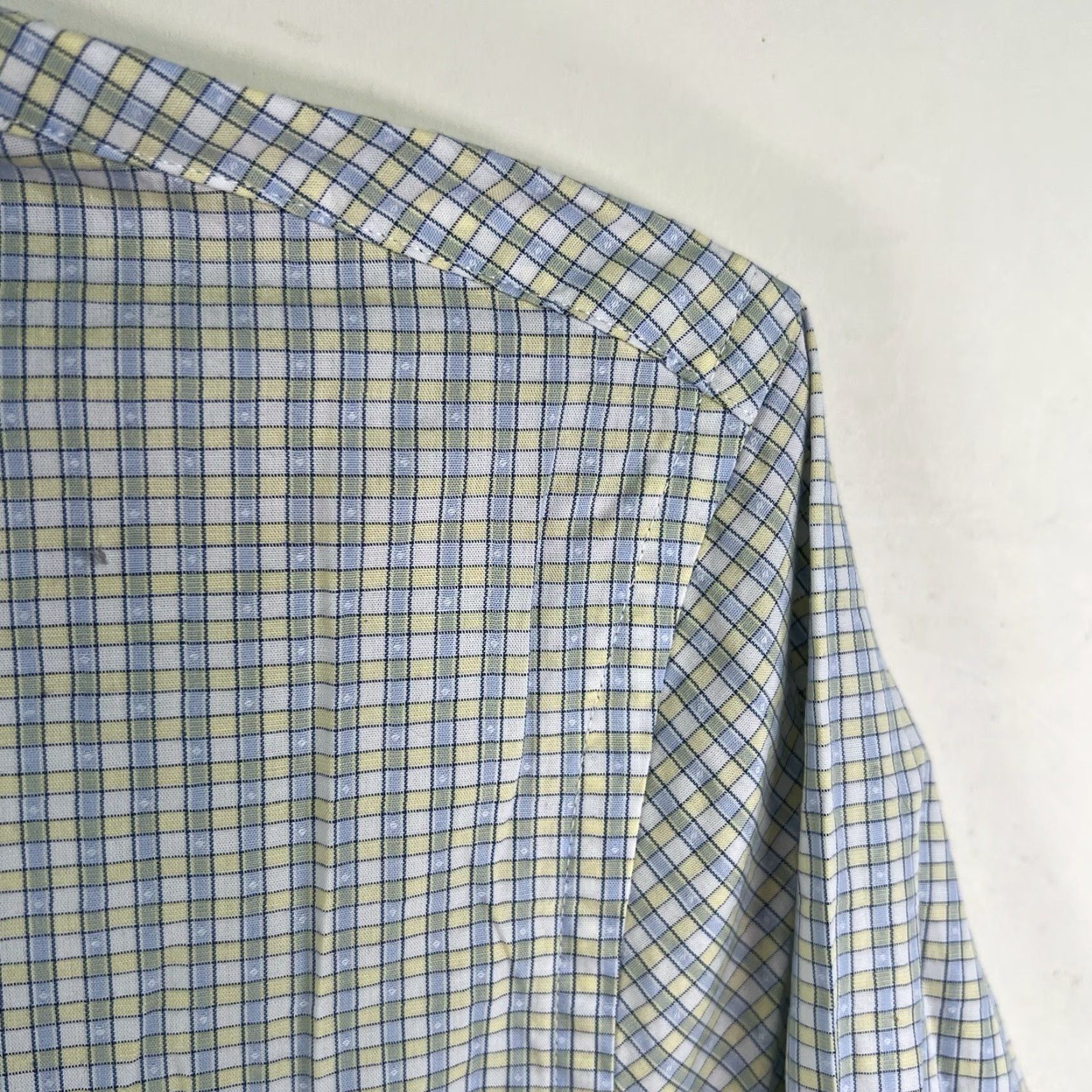 Michael Kors VINTAGE Michael Kors Slim Fit Striped Button-Up Shirt Mens XL Blue Cotton 2010s Classic Size US XL / EU 56 / 4 - 3 Thumbnail
