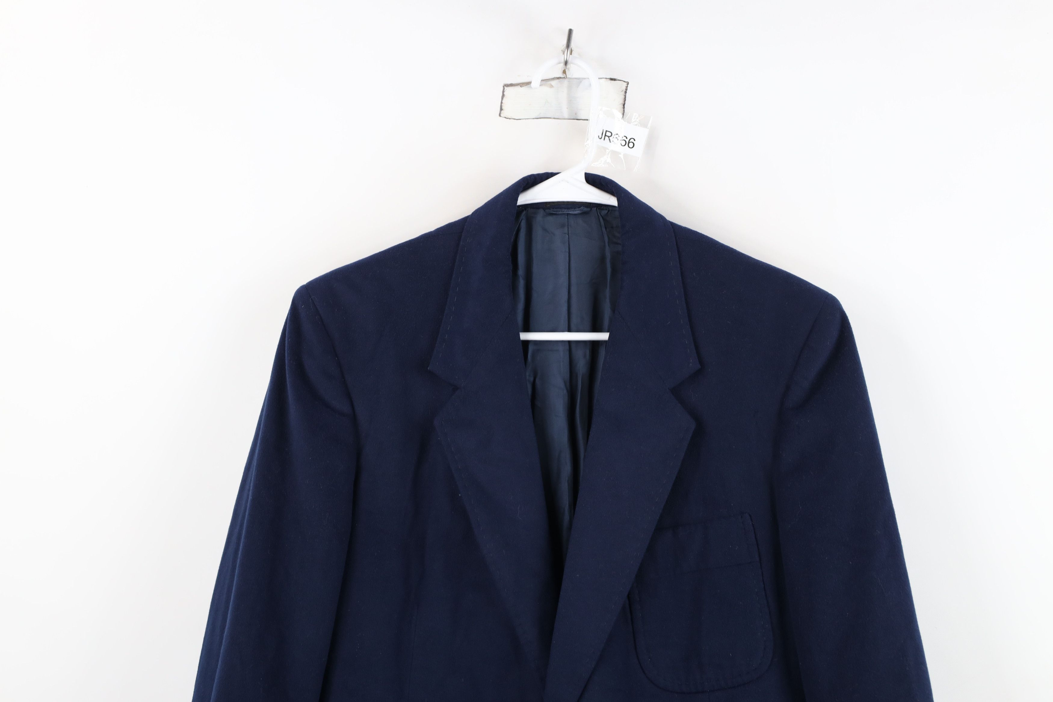 Vintage Vintage 70s Streetwear Cloth Suit Coat Blazer Jacket Blue Size US XXL / EU 58 / 5 - 2 Thumbnail