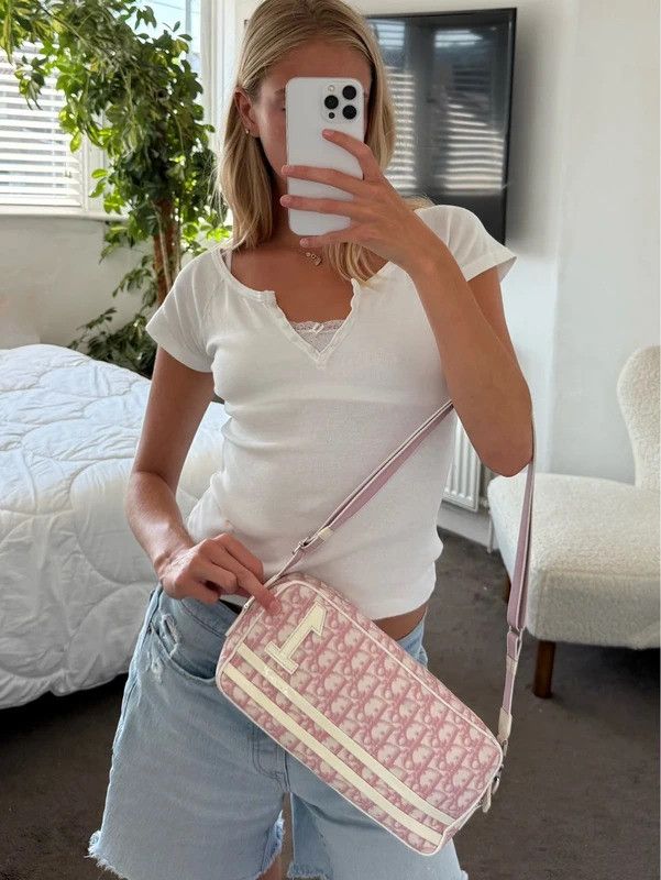 Dior dior pink trotter no.1 shoulder bag Size ONE SIZE - 2 Thumbnail