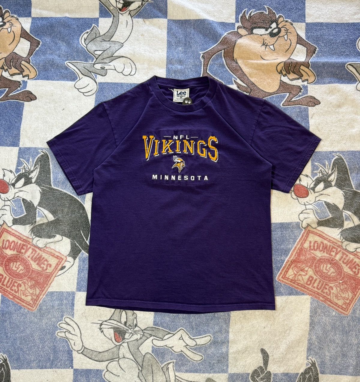 Lee Vintage Minnesota Vikings tee Size US L / EU 52-54 / 3 - 1 Thumbnail