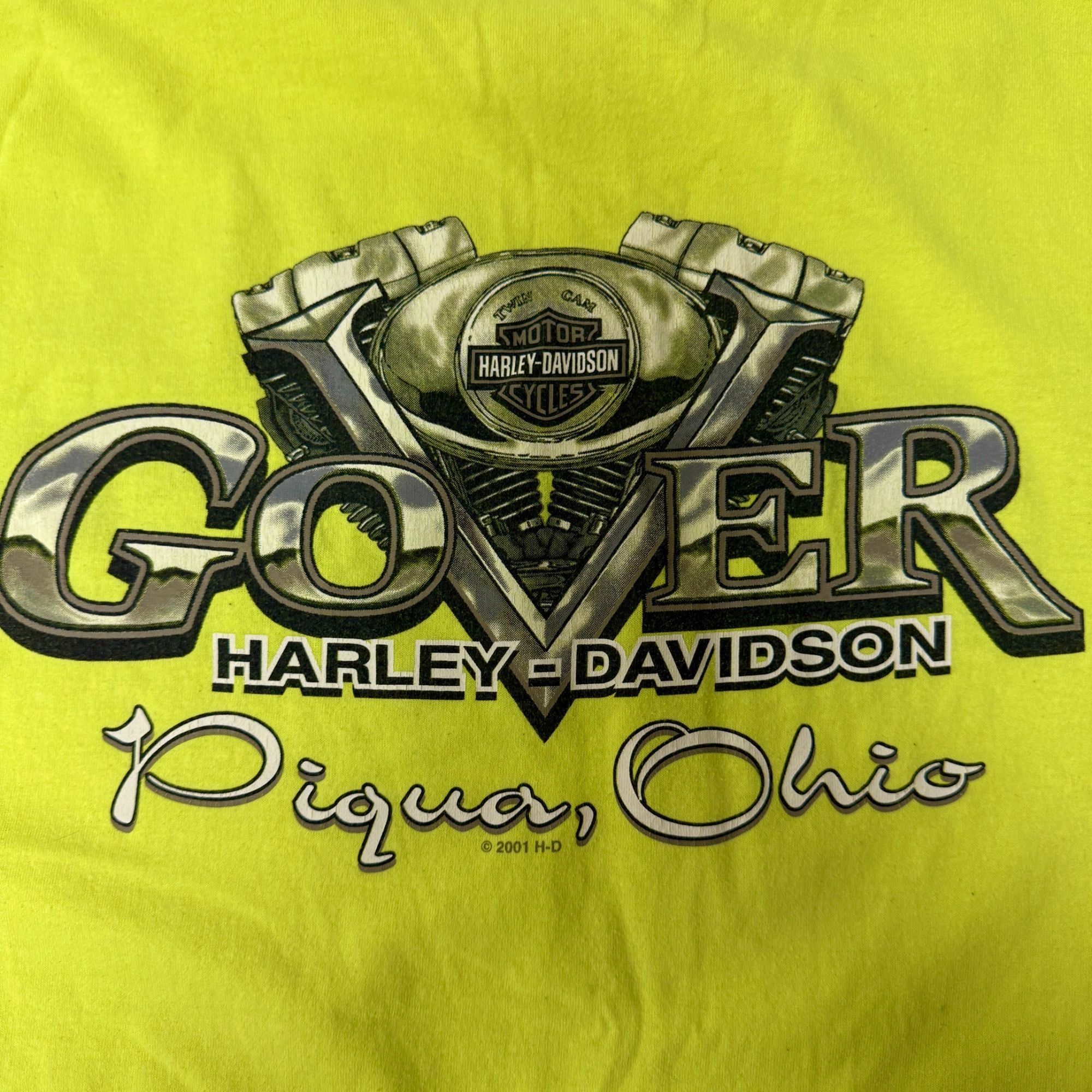 Harley Davidson Harley Davidson TWIN CAM Motorcycle NEON Piqua Ohio 50/50 T Size US XL / EU 56 / 4 - 1 Thumbnail