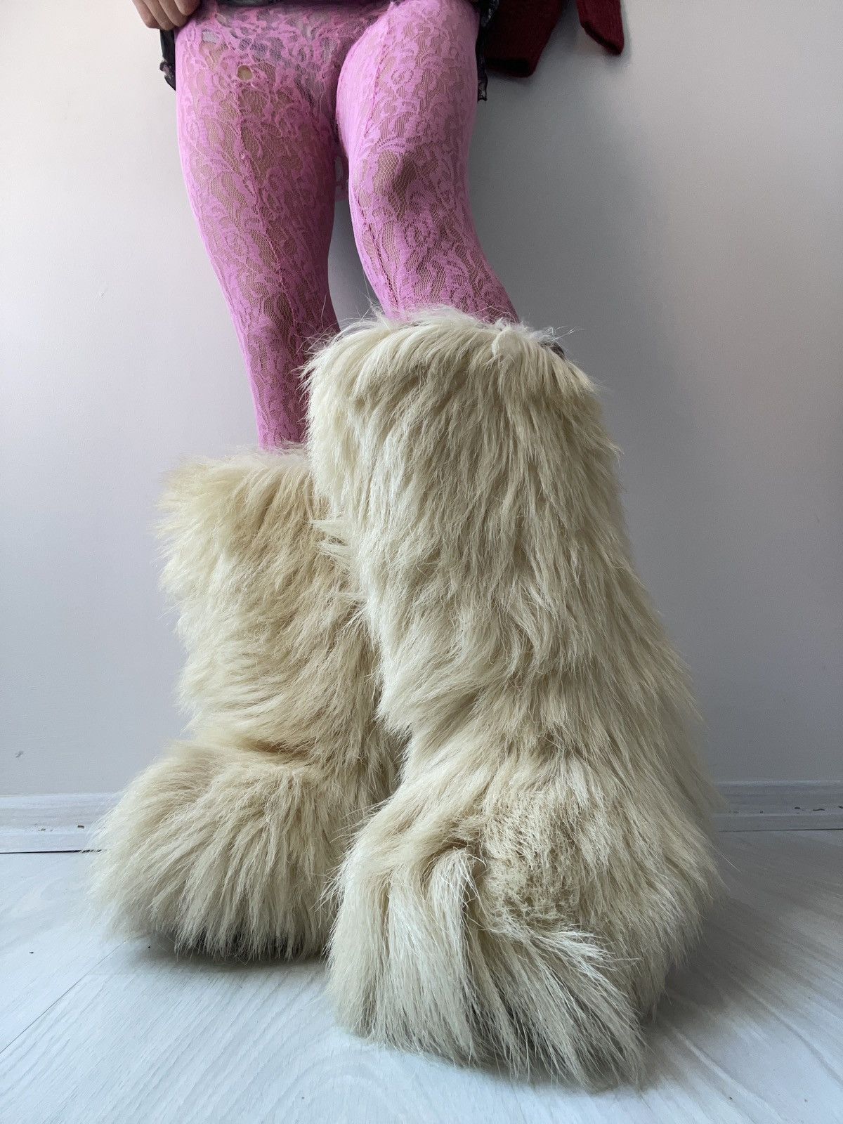 Vintage y2k Italian yeti boots Size US 8.5 / IT 38.5 - 1 Thumbnail