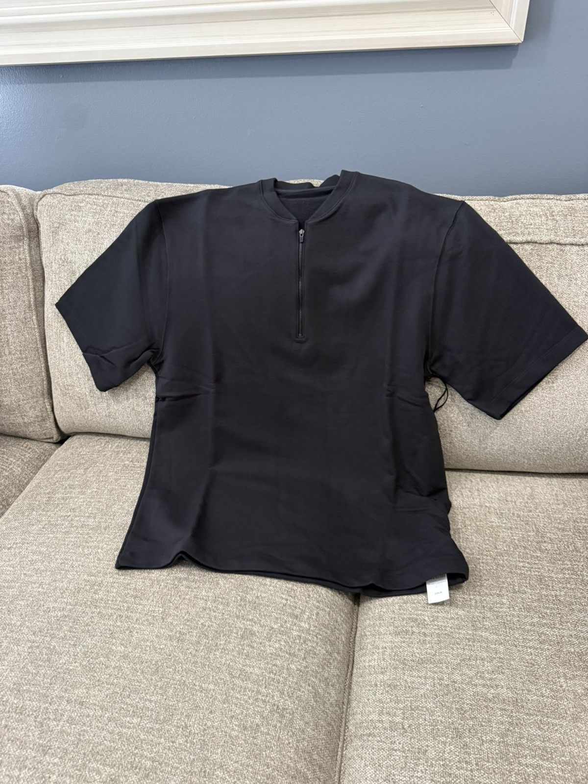 Fear of God Fear of God Short Sleeve Half zip Tee Size US S / EU 44-46 / 1 - 1 Thumbnail