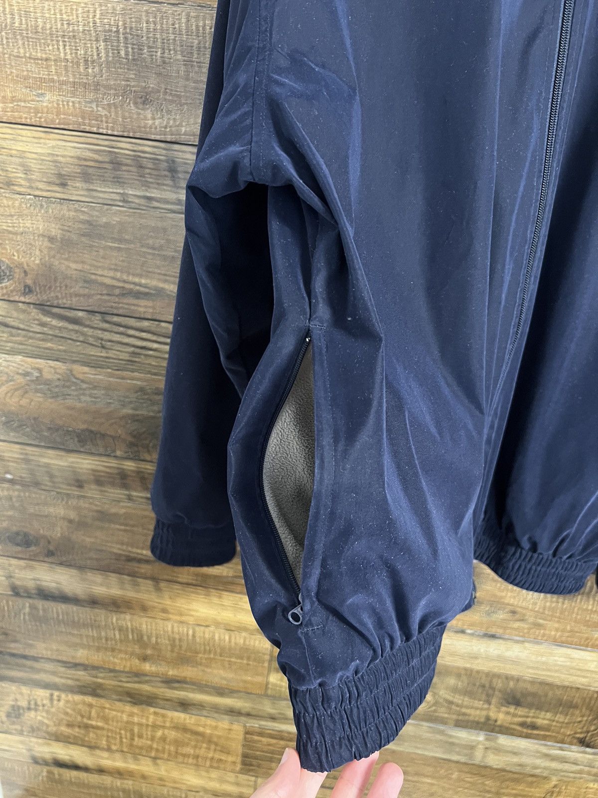 Nike NIKE GOLF Vintage Reversible Fleece/Nylon Jacket 90s 2 in 1 Size US L / EU 52-54 / 3 - 10 Thumbnail