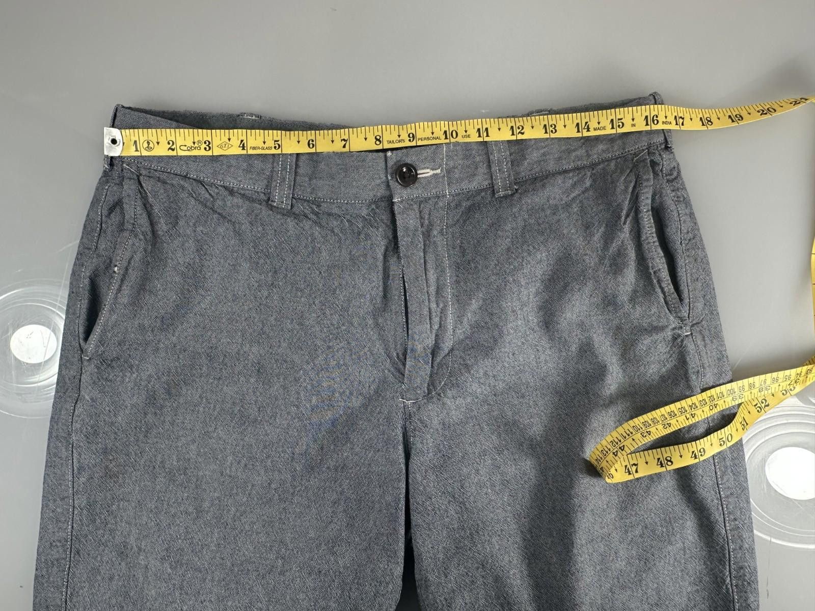 J.Crew J. Crew Men's Medium Blue 33/10.5 Stretch Shorts Size US 33 - 3 Thumbnail