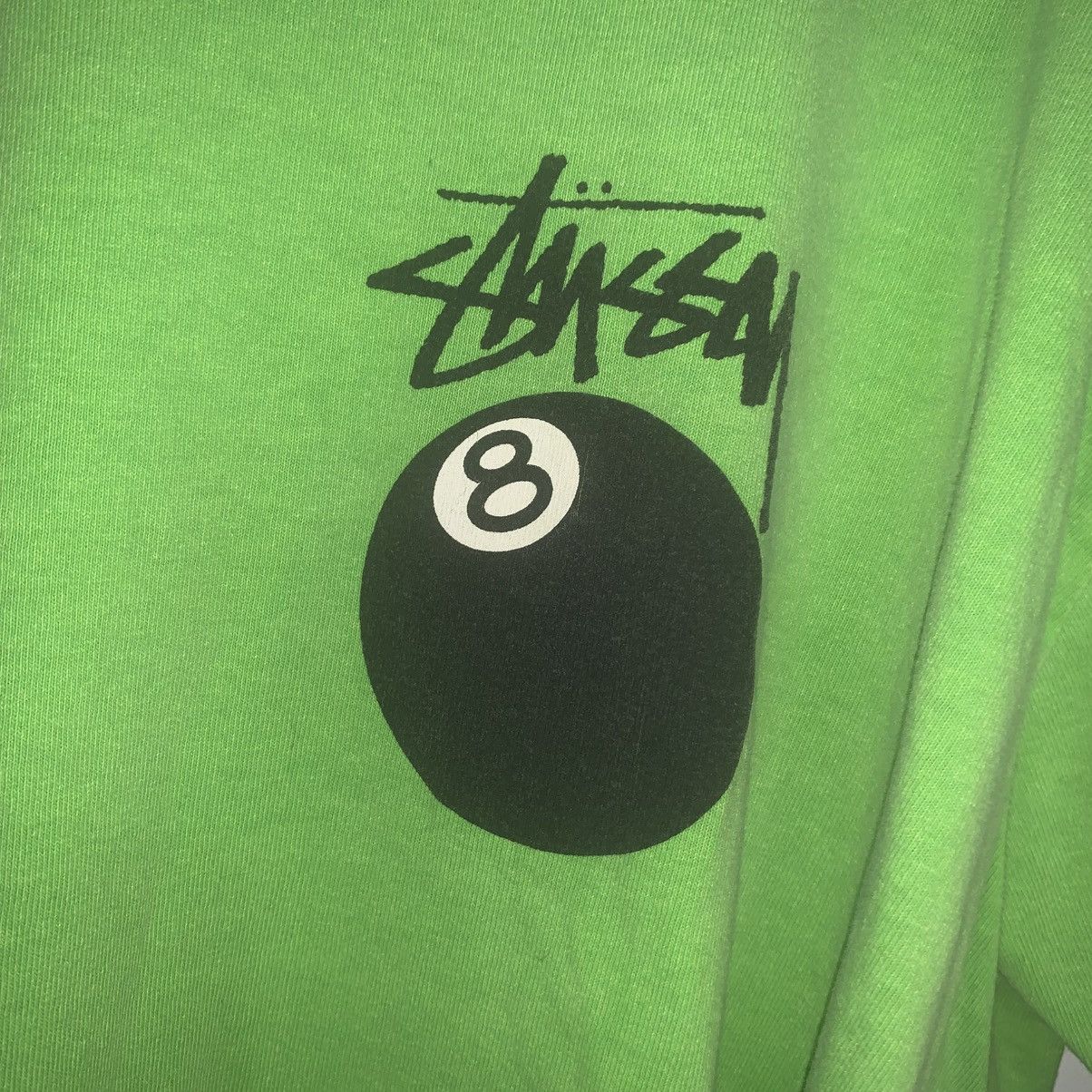 Stussy Stussy 8 Ball Pigment Dyed Tee Green Size XL Size US XL / EU 56 / 4 - 2 Thumbnail