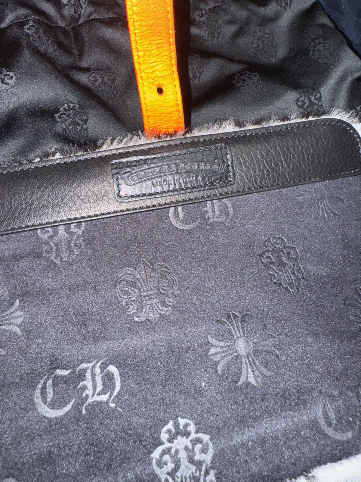 Chrome Hearts Chrome Hearts Plaid Orange Watch Roll Size ONE SIZE - 6 Thumbnail