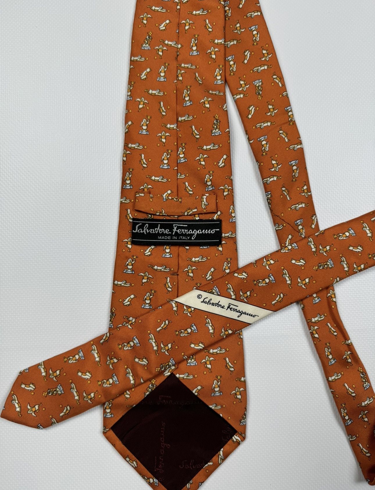 Salvatore Ferragamo Selvatore Ferragamo Tie Size ONE SIZE - 8 Thumbnail