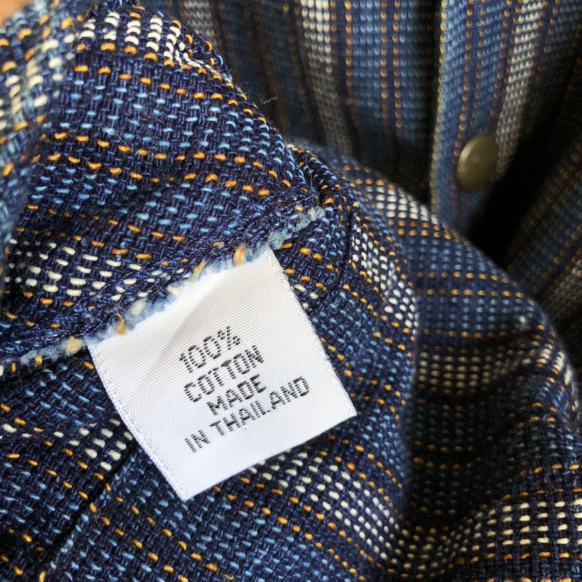 Other Folk Art Woven Reversable Denim Chore Jacket Size US L / EU 52-54 / 3 - 12 Thumbnail