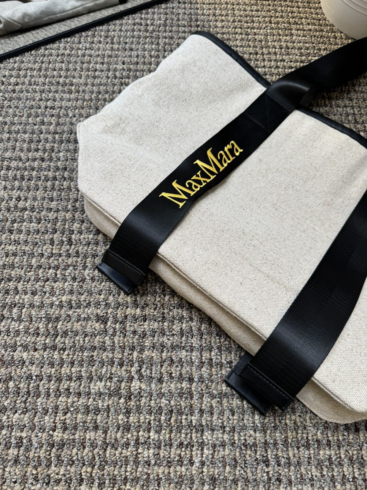 Max Mara Max Mara Canvas Tote Bag Women Size ONE SIZE - 4 Thumbnail