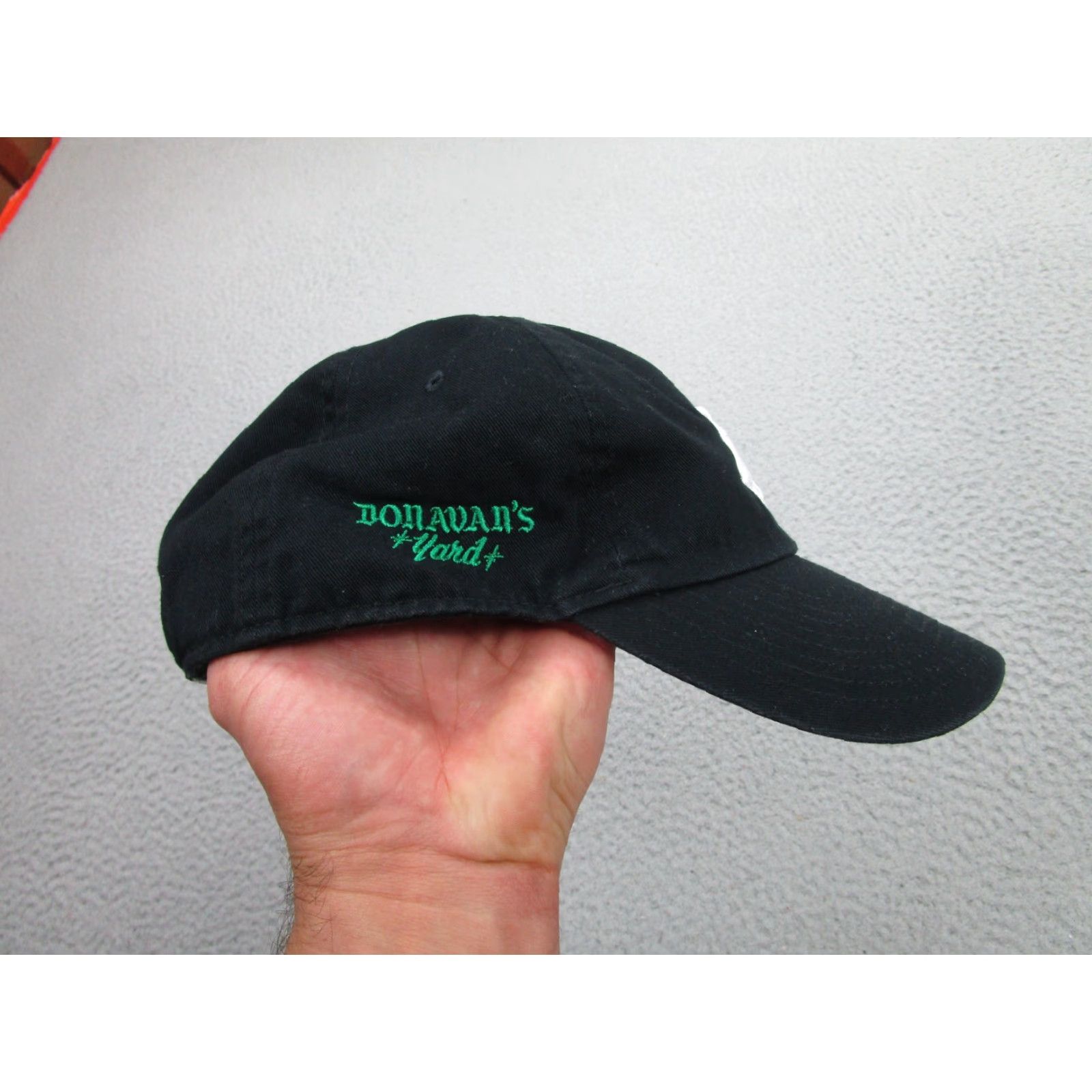 Nike Nike Adjustable Baseball Cap Black Donavan's Yard Embroidered Logo Mens One Size Size ONE SIZE - 3 Thumbnail