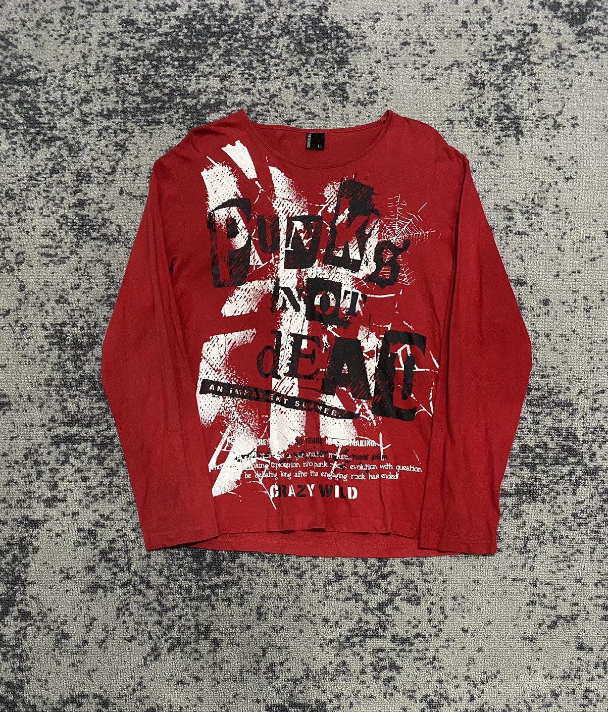 Hysteric Glamour × Japanese Brand Y2k The Breakers punk longsleeve Size US L / EU 52-54 / 3 - 1 Thumbnail