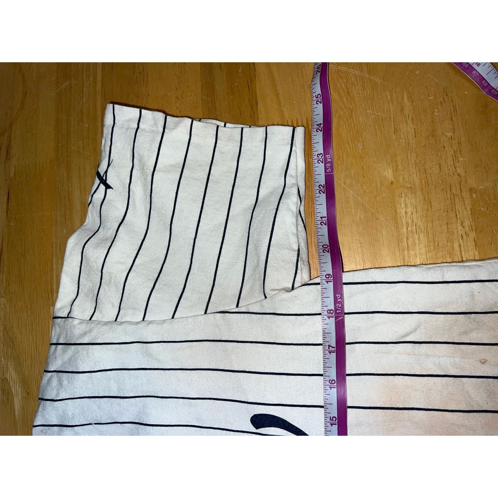 Vintage Vintage VFW Shirt Veterans Of Foreign War Pinstriped 90s M Size US M / EU 48-50 / 2 - 10 Thumbnail