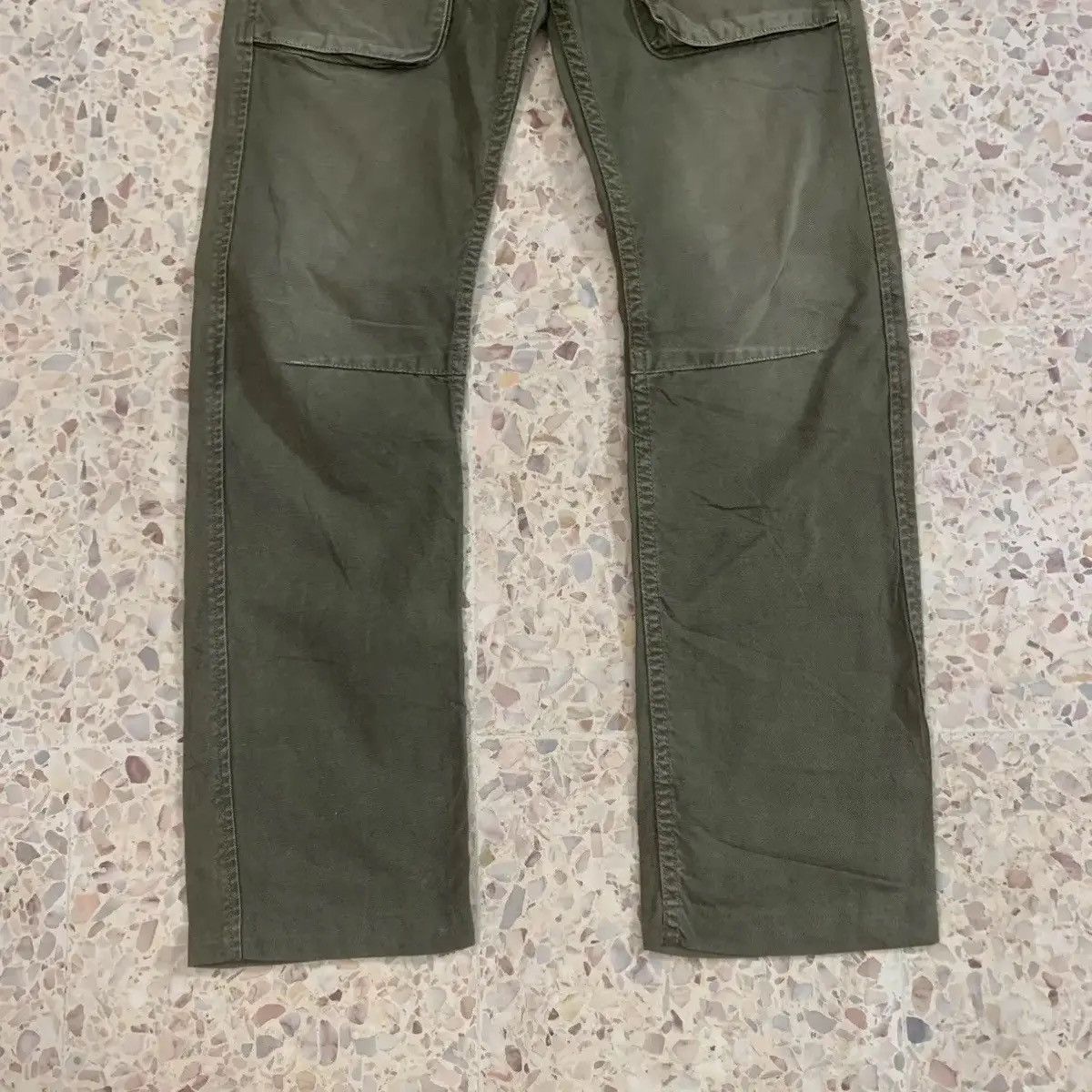If Six Was Nine Duck Canvas Rugged Trousers Japanese Vintage Faded Bush Pant Size US 30 / EU 46 - 5 Thumbnail