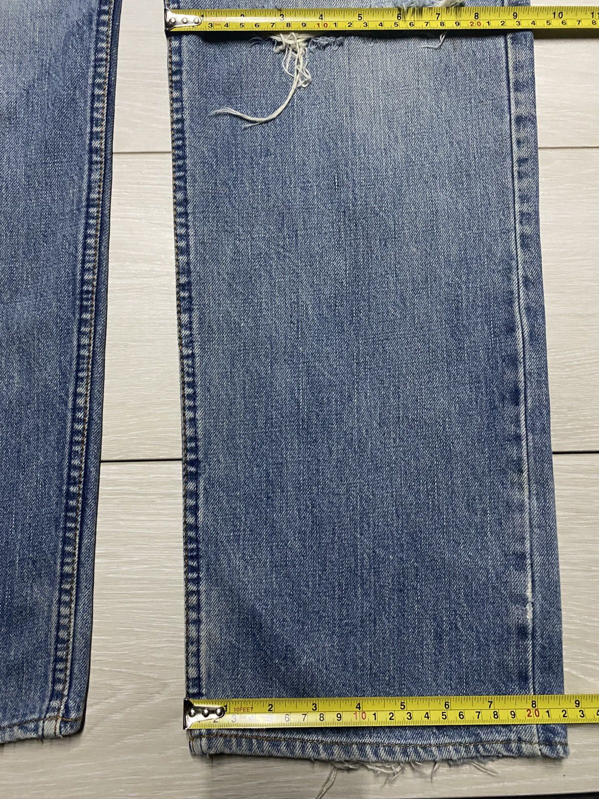 Levi's Vintage Levis 509 Destroyed Baggy Jeans Size US 32 / EU 48 - 18 Thumbnail