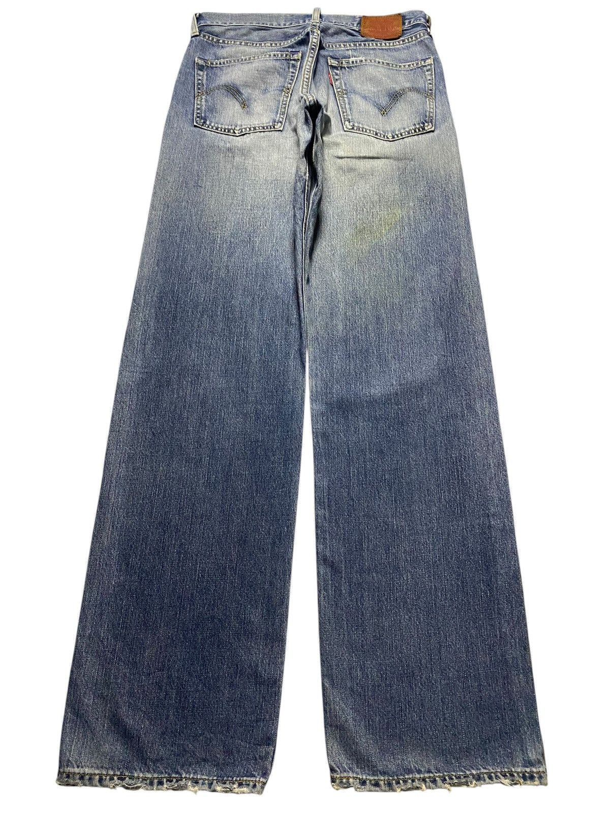 Levi's Vintage Clothing Vintage Levis 503 Faded Wash Distressed Baggy Jeans Size US 29 - 2 Thumbnail