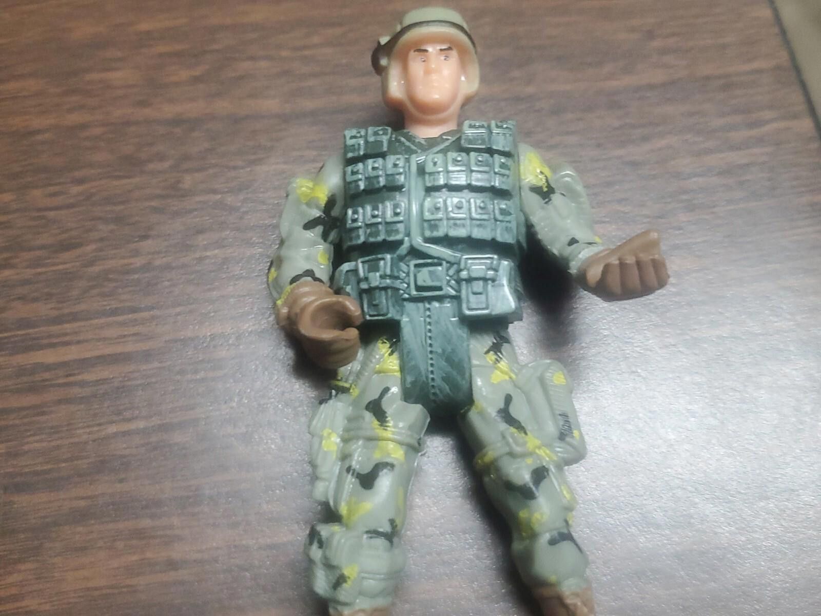 Other Chap Mei Type Action Figure Army Soldier Camo 3.75” Size ONE SIZE - 5 Thumbnail