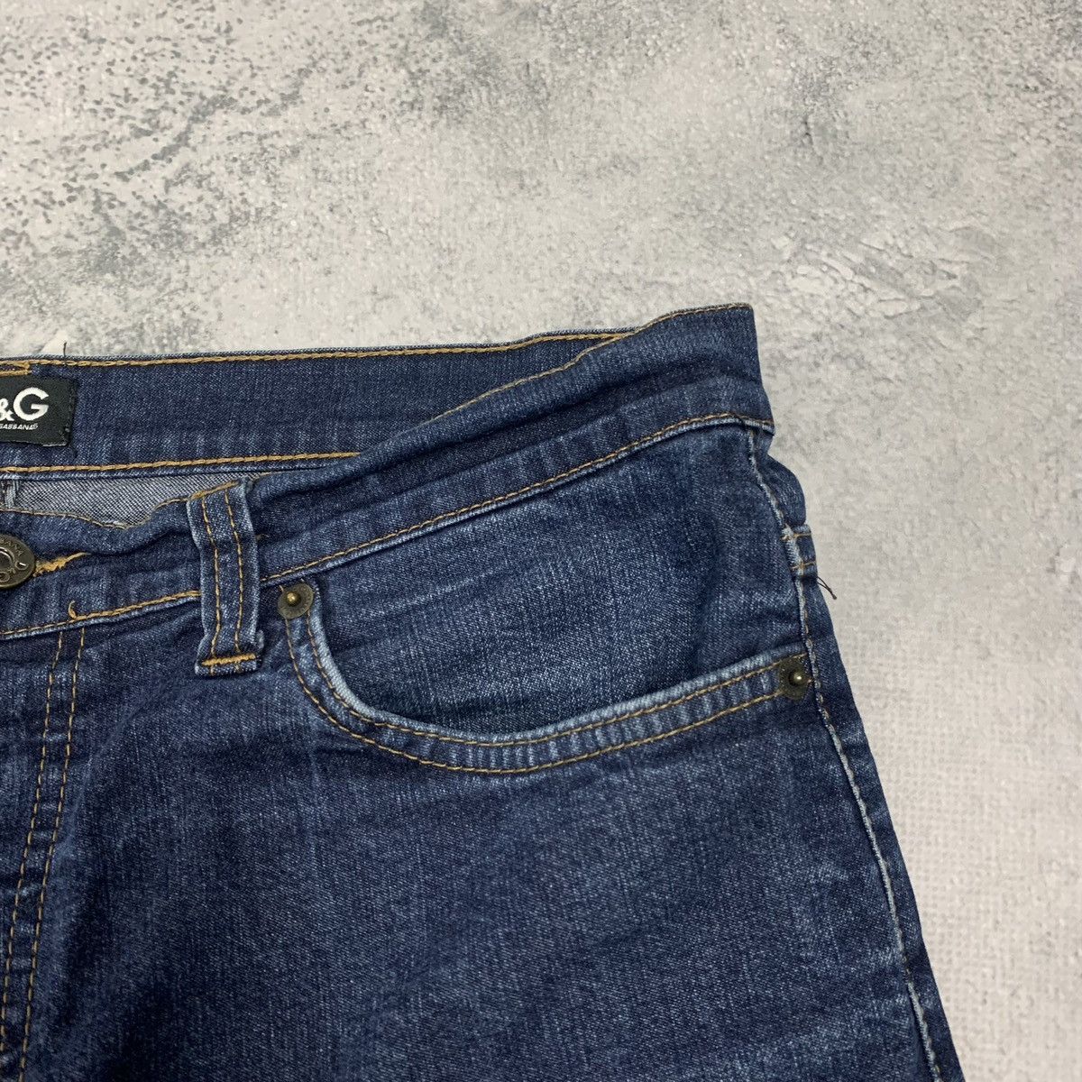 Dolce & Gabbana Men’s Dolce&Gabbana Navy Blue Jeans Size 48 Made In Italy Size US 34 / EU 50 - 10 Thumbnail