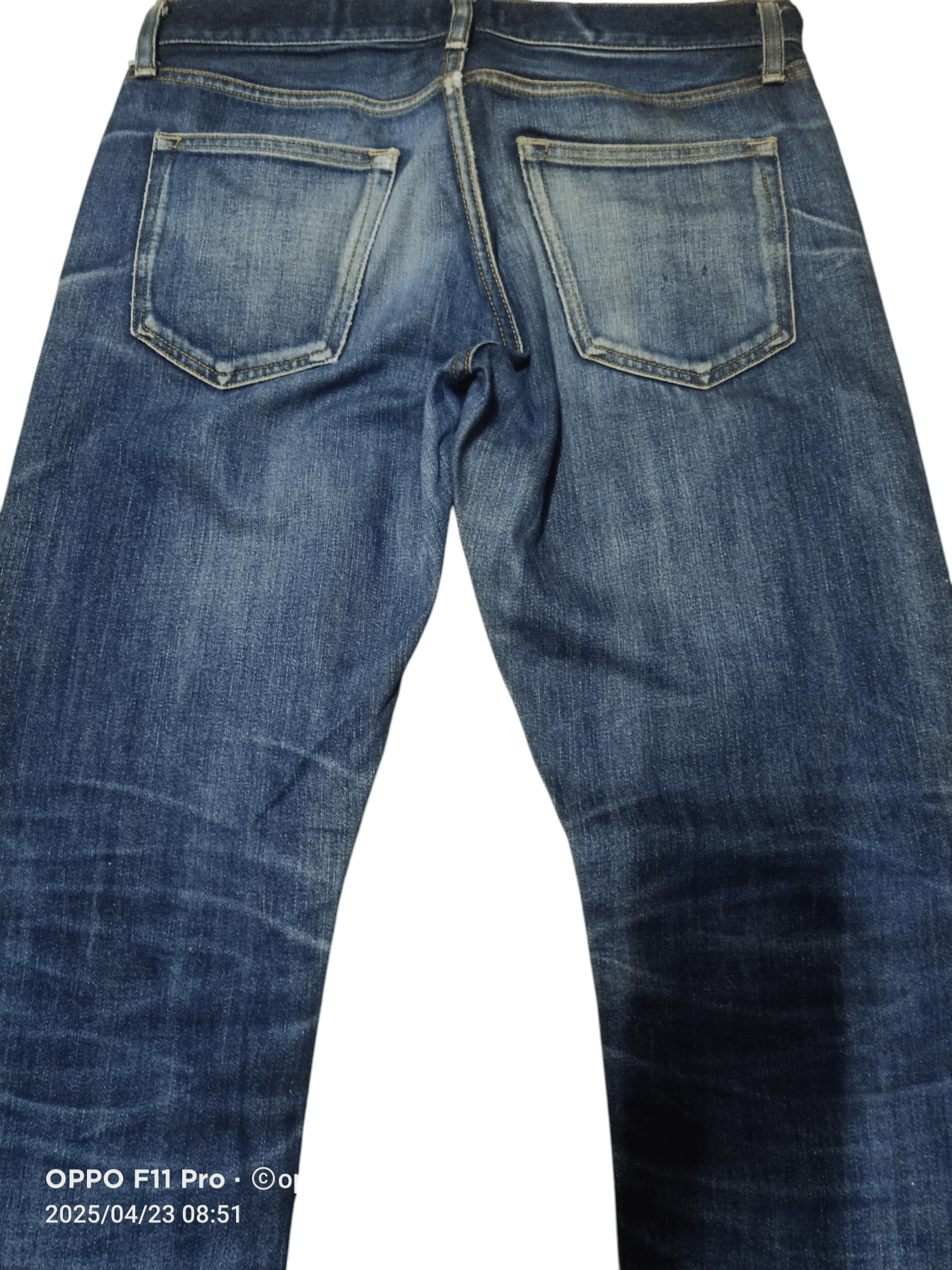Japanese Brand × Uniqlo Uniqlo Vintage Distressdenim denim Selvedge Size US 31 - 16 Thumbnail