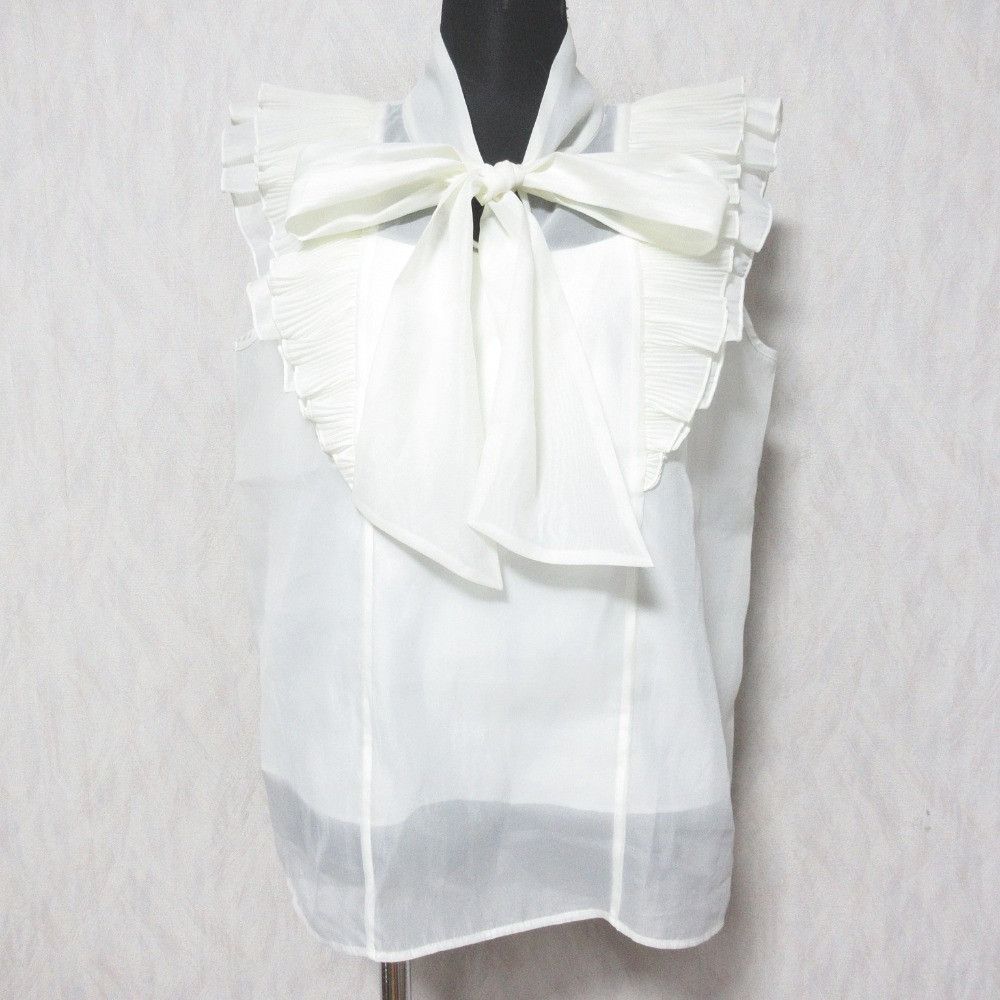 Other Other Snidel Bowtie Blouse Top Others Tops SWFB254030 DUTY FREE for USA Size ONE SIZE - 1 Thumbnail