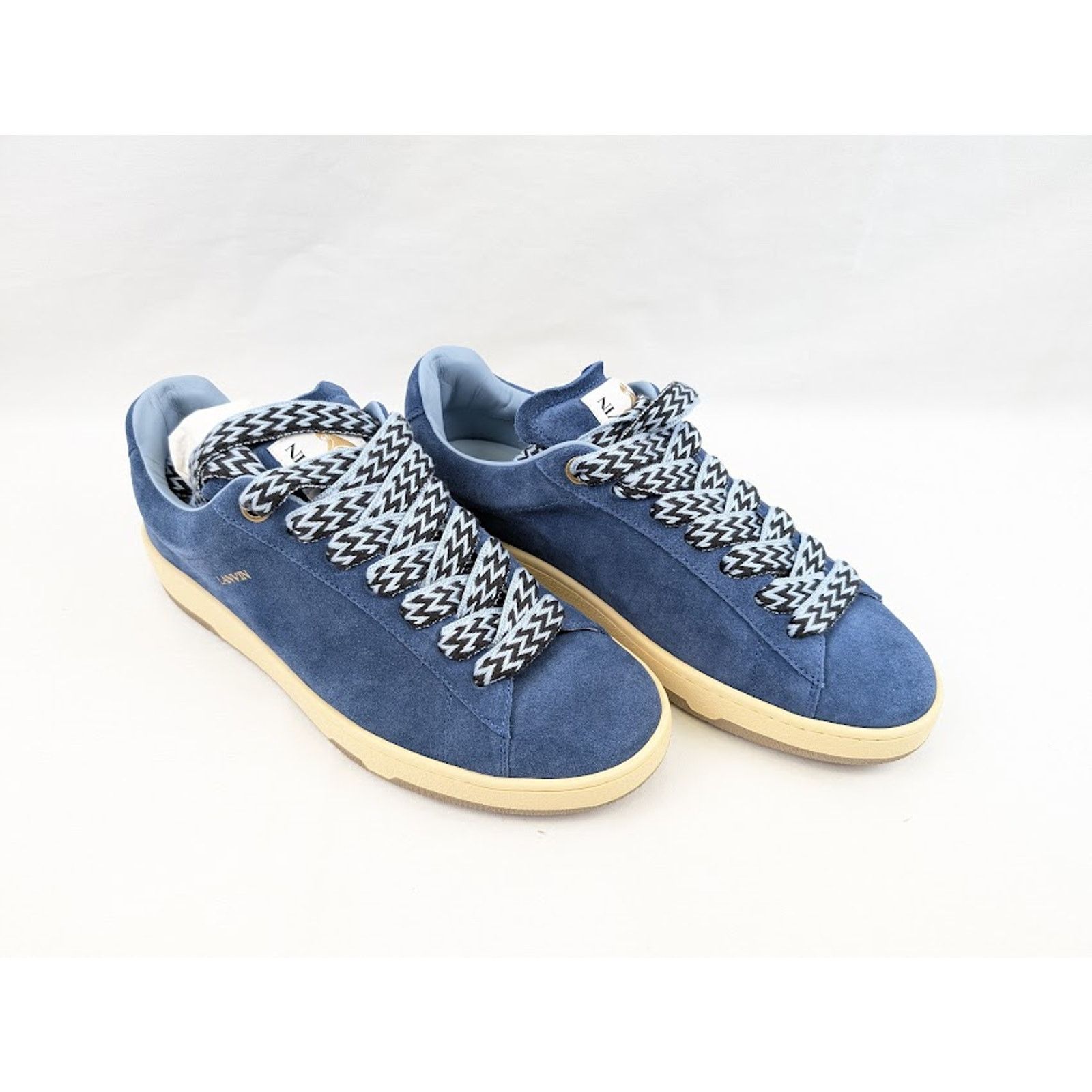 Lanvin o1rshd1 Curb Lite Low-Top Sneakers in Cornflower Size US 11 / EU 44 - 13 Thumbnail