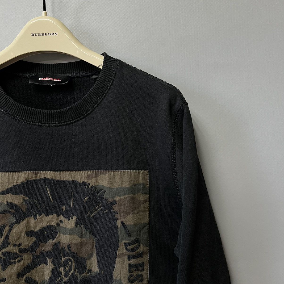 Diesel Diesel Sweatshirt Big Logo Y2K Size US S / EU 44-46 / 1 - 2 Thumbnail