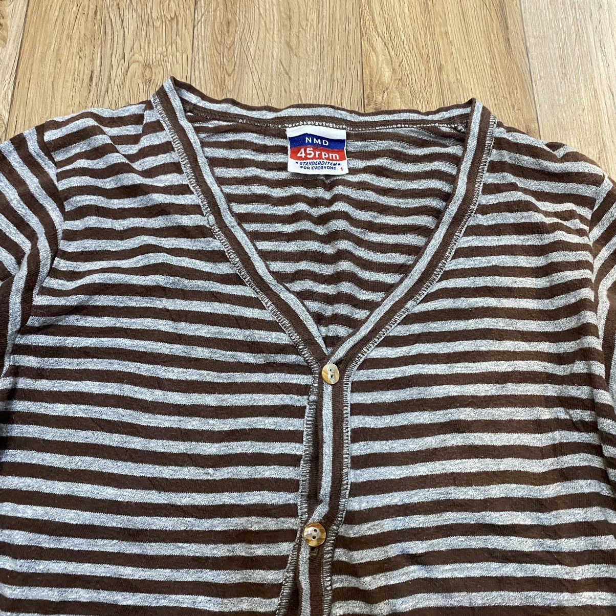 45rpm 2000s 45rpm Stripe Cardigan LS Size US XXS / EU 40 - 4 Thumbnail