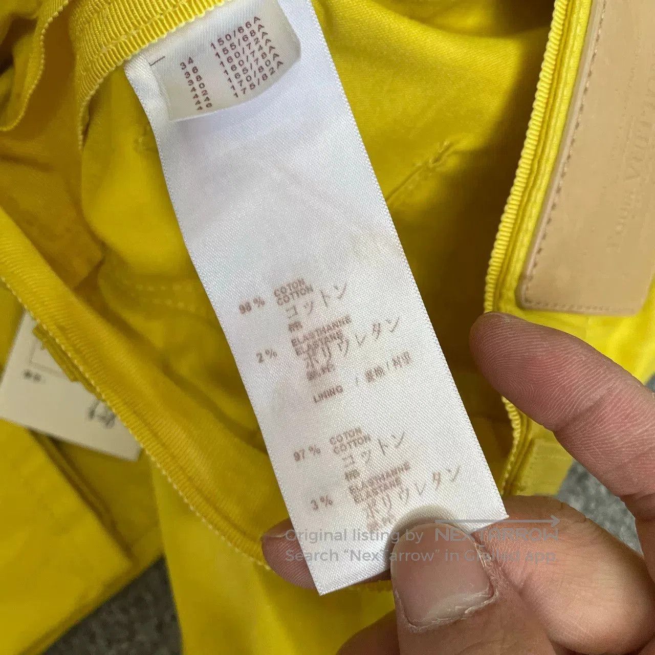 Louis Vuitton louis vuitton yellow denim pants size 34. Size US 34 / EU 50 - 6 Thumbnail