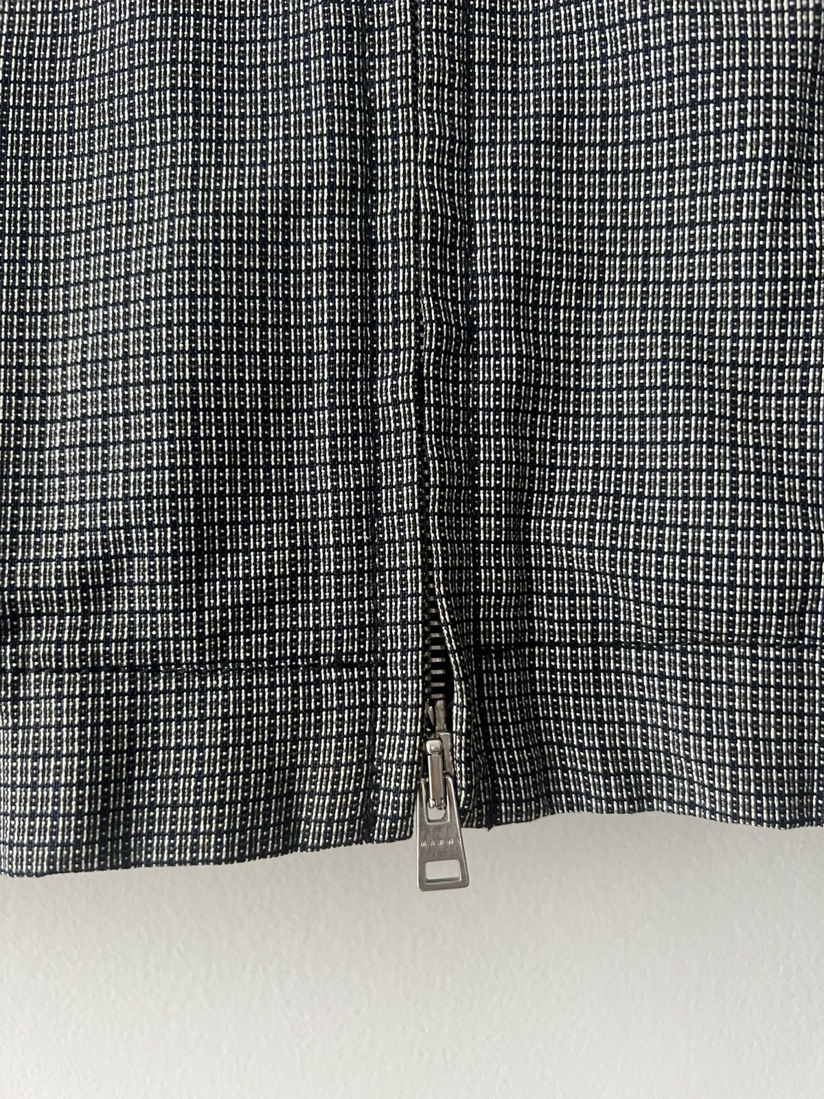 Marni Marni Micro Check Zip Jacket Size US M / EU 48-50 / 2 - 3 Thumbnail