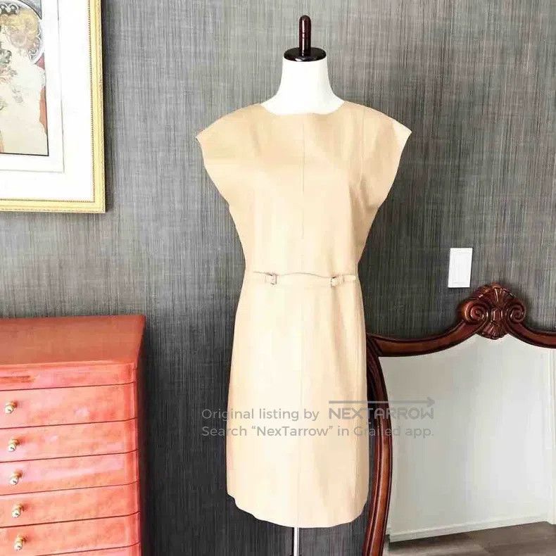 Hermes Hermes Goat Skin Dress Size XS / US 0-2 / IT 36-38 - 2 Thumbnail
