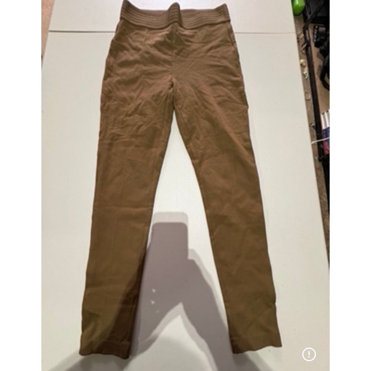 Loft LOFT Size S Brown Pull On Pants Ribbed Waist Stretch Size 28" / US 6 / IT 42 - 5 Thumbnail