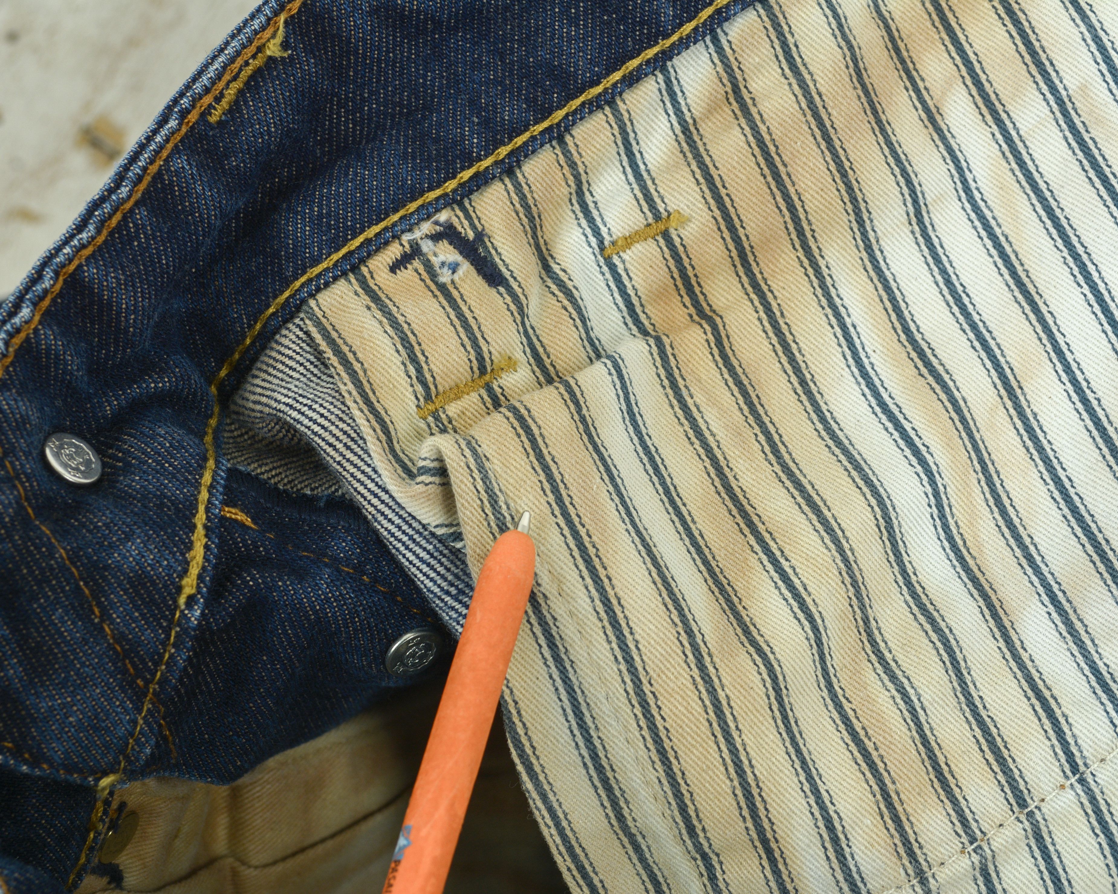 Kings Of Indigo KINGS OF INDIGO Boris W31 L34 Jeans Denim Dark Wash Pants Size US 31 - 5 Thumbnail