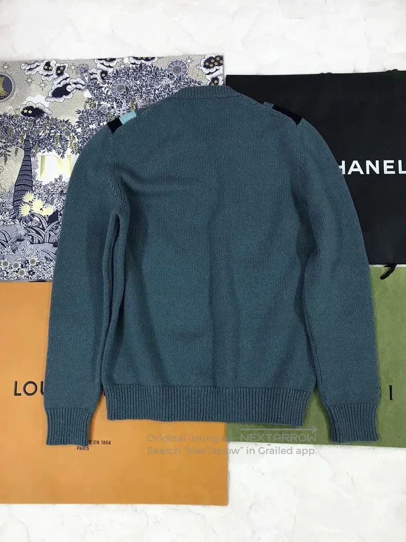 Hermes Hermes 2021 Fall Winter Colorblock Cashmere Sweater. Size US M / EU 48-50 / 2 - 2 Thumbnail