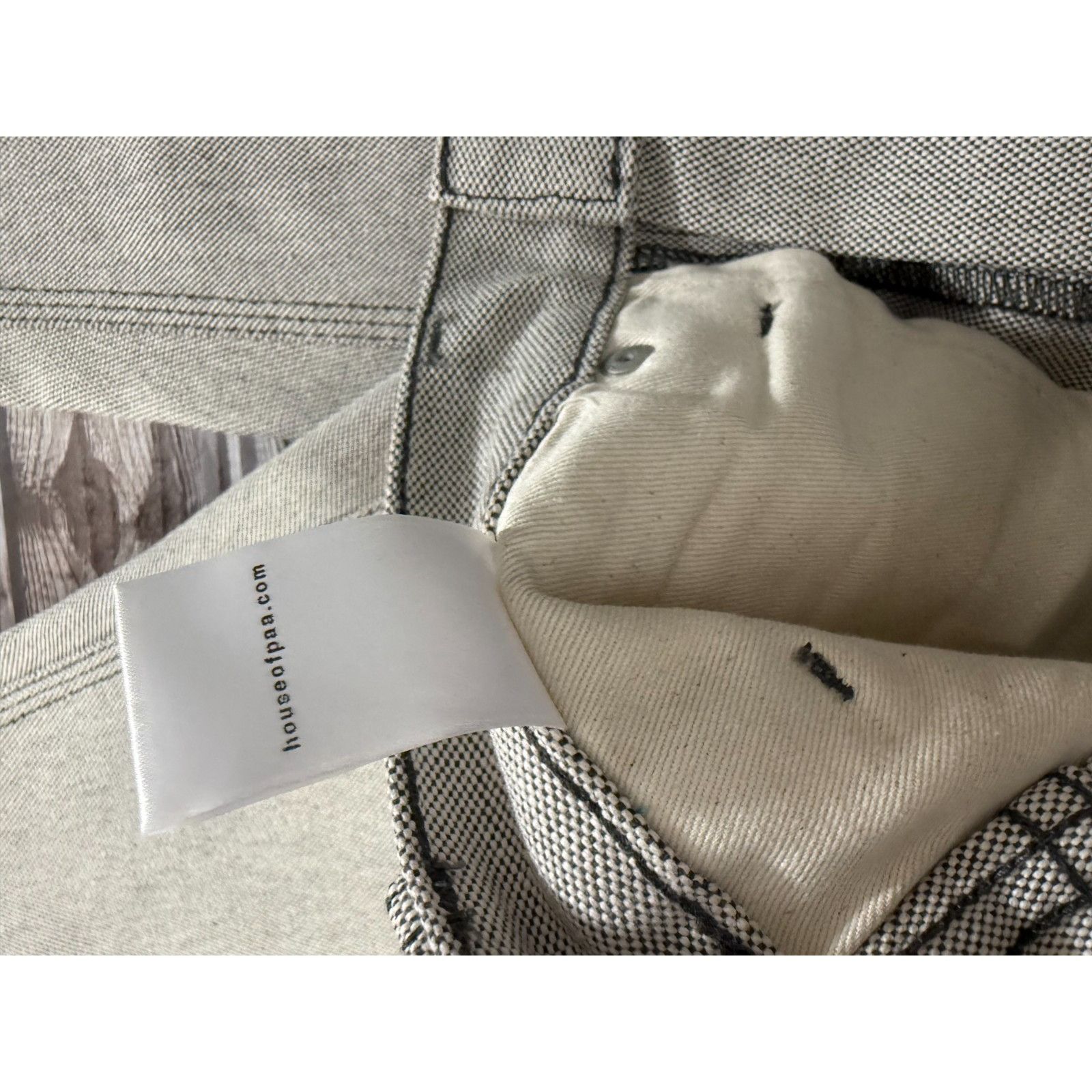Paa Paa House of Paa Four Pocket Canvas Jeans sz 32 color Salt + Size US 32 / EU 48 - 5 Thumbnail