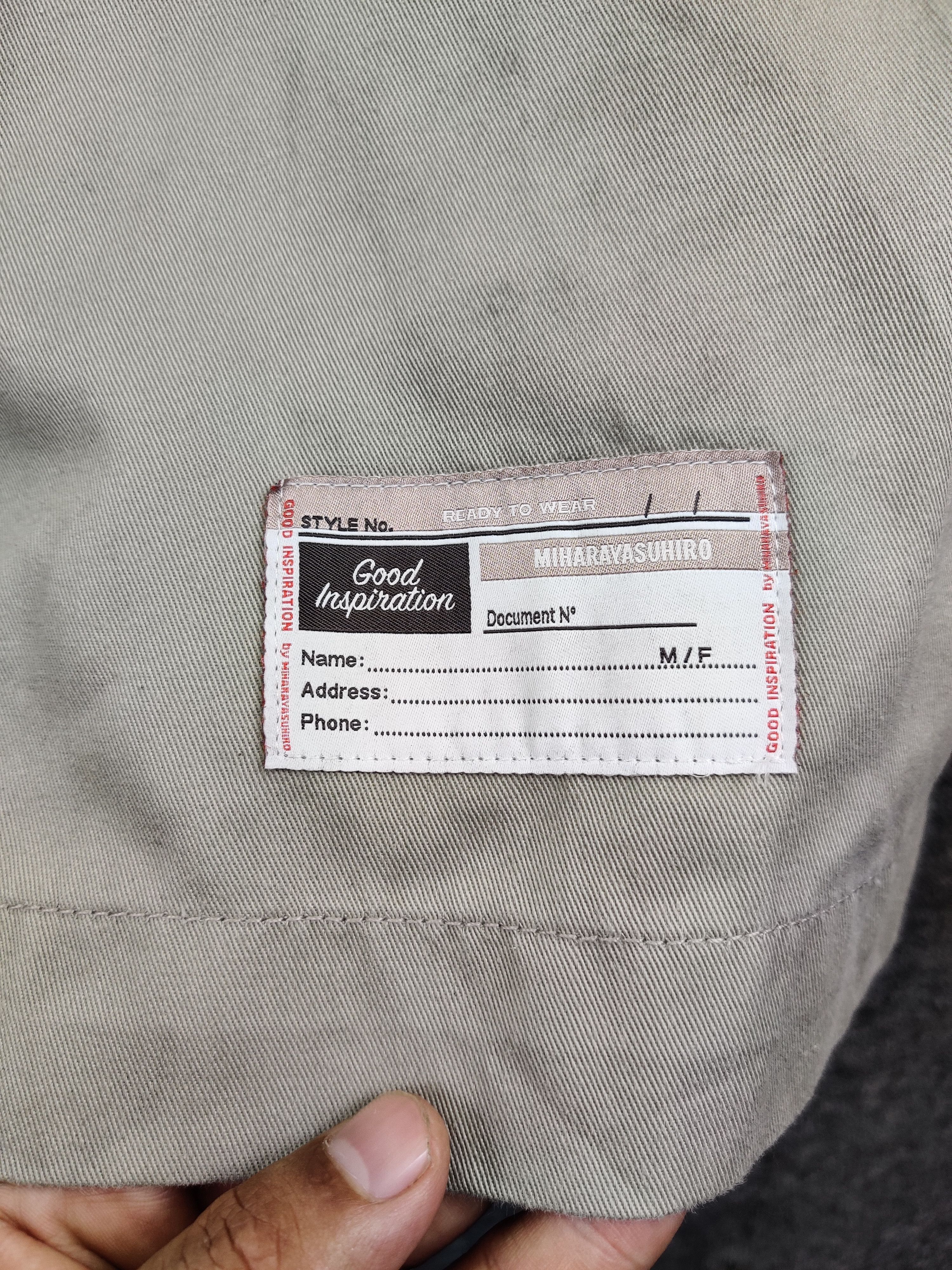 GU × Maison MIHARA YASUHIRO Gu x Mihara Yasuhiro Good Inspiration Work Shirt Button Ups Size US M / EU 48-50 / 2 - 8 Thumbnail