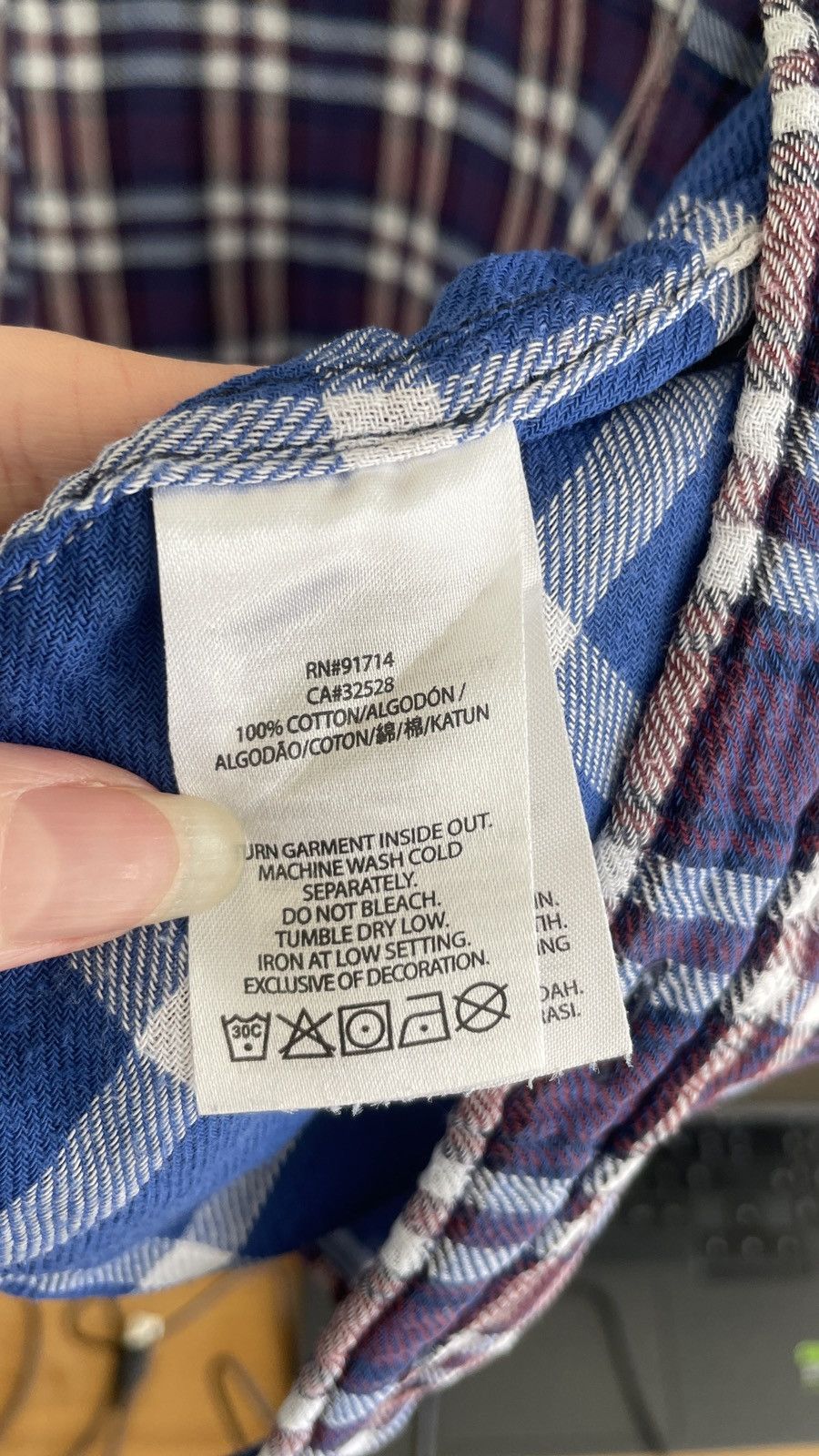 Armani Exchange ARMANI BLEU SHIRT Size US L / EU 52-54 / 3 - 4 Thumbnail