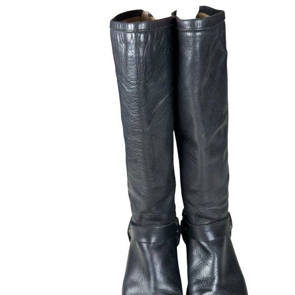Frye Frye #76850 Phillip Harness Womens Black Knee High Leather R Size US 6.5 / IT 36.5 - 4 Thumbnail